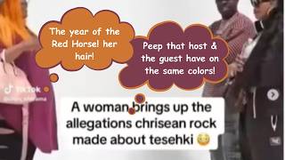 Chrisean Rock if it's the last thing Tesehki does. She will get her lick back. 😋 No pun intended 😜
