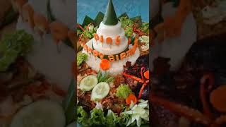 Tumpeng Nasi Putih Dan Ayam Bakar tumpengultah