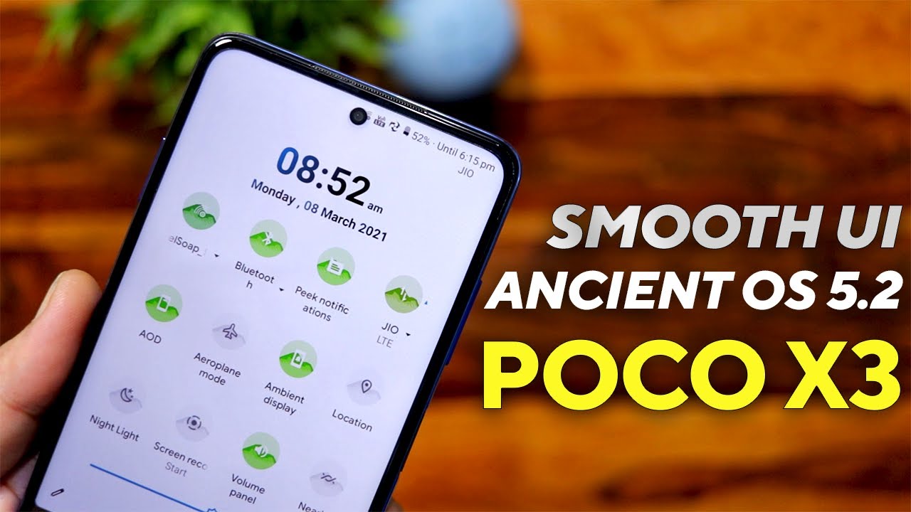 Smoothest ANDROID 11 ROM for POCO X3 Ancient OS 5.2 How to Install