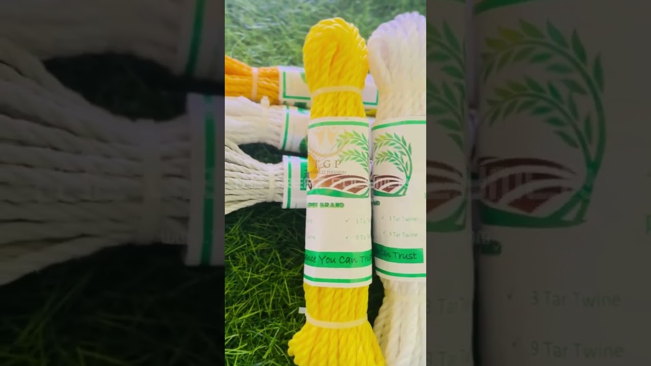 POLYPROPYLENE ROPE 6MM 15 M MANUFACTURING COMPANY-THE GREAT POLYMERS/INDIA 