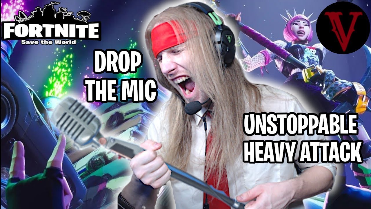 Mic Drop Best Perks + Gameplay! (FULL REVIEW) | Fortnite Save the World ...