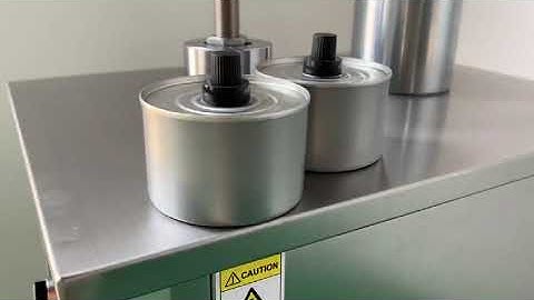 Tin Can Single Head Automatic Can Seaming Machine - ATCOPACK