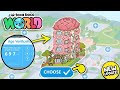 UNLOCK NEW LOCATION FREE FLOWER PINK HOUSE TOCA BOCA 