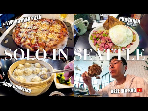 Seattle No Filter Food Logs🇺🇸: Metropolitan Grill, Molly Moon, Tres Sandwich, DinTaiFun, Pike Place