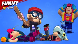 What the hell ? Draco , Mico, Chester and Grom , Brawl Stars Funny