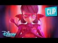 Ladybug becomes ladyfly  miraculous world paris  disneychannel x miraculous