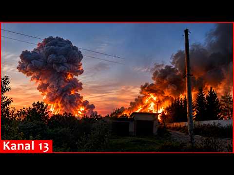 Seven killed as blasts rock Russian chemical plant linked to Shahed warhead production