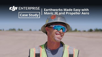 Earthworks Made Easy with DJI Mavic 3 Enterprise Drone & Propeller Aero