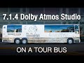 They built a state of the art 714 dolby atmos studio on a tour bus