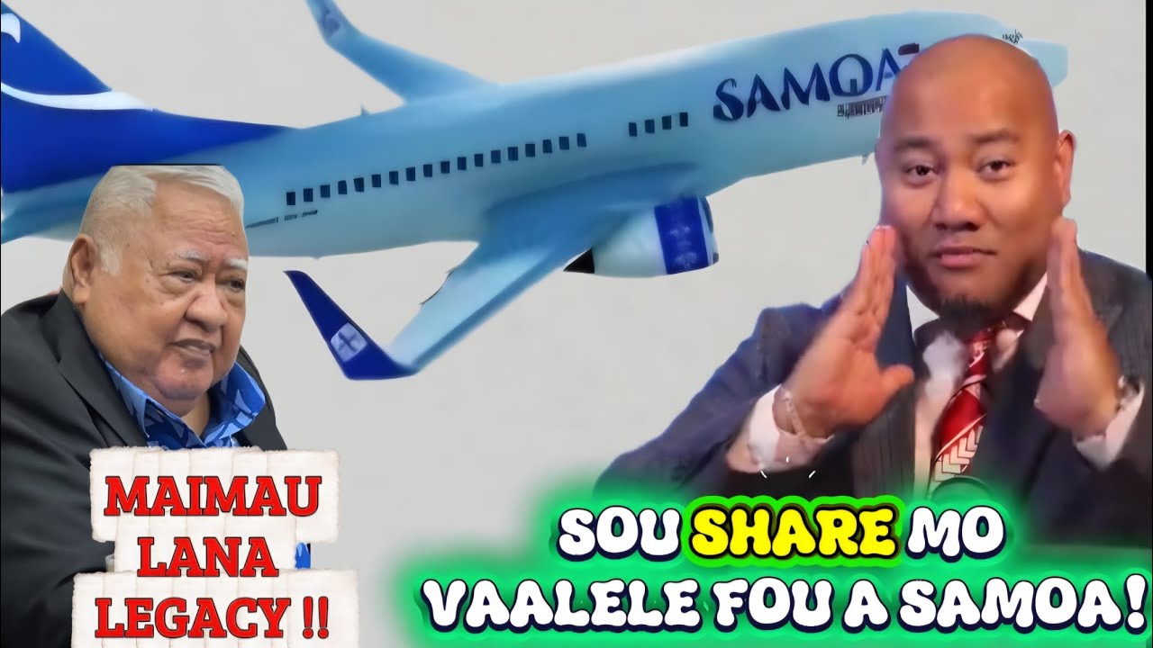 MAIMAU LANA LEGACY !! SOU SHARE MO VAALELE FOU A SAMOA  / ASIATA & TAUTAI A'E #plane #legacy #share