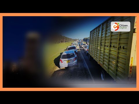 Motorists trapped in
