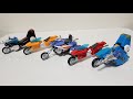 【은하열풍 박싱거】5대의 바이크🏍가 싱크론 합체!! POSE+메탈시리즈 박싱거 가지고 놀자~☆★ POSE+Metal BAXINGER 銀河烈風バクシンガー
