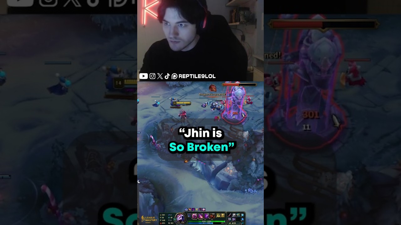 "Jhin is So Balanced" 😩