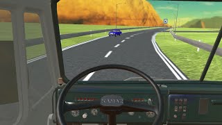 simulator russian truck / traveling russian roads