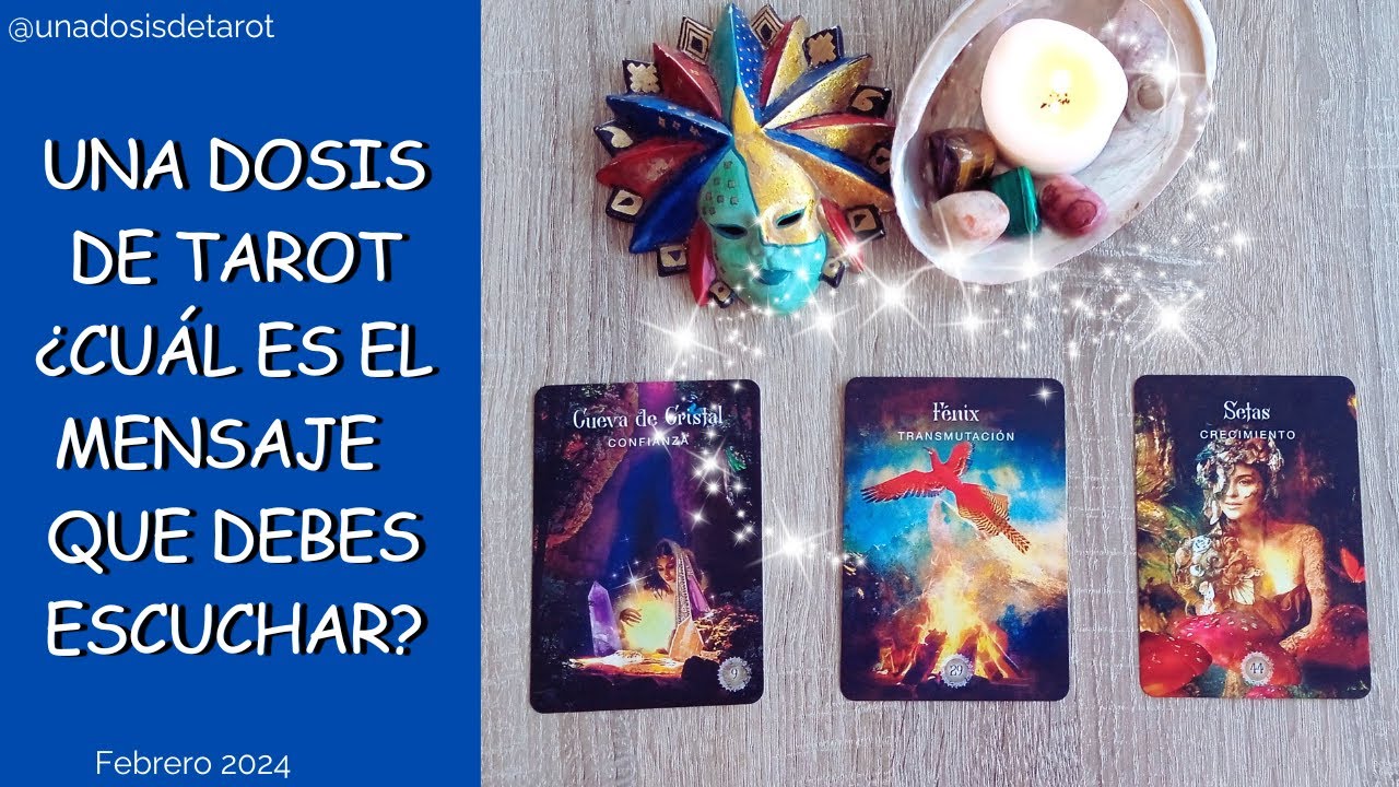 Mini dosis de tarot para escuchar el mensaje que tiene el universo hoy ...