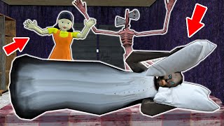 Siren Head vs Squid Game vs Granny sleeping - funny horror animation parody (p.248)