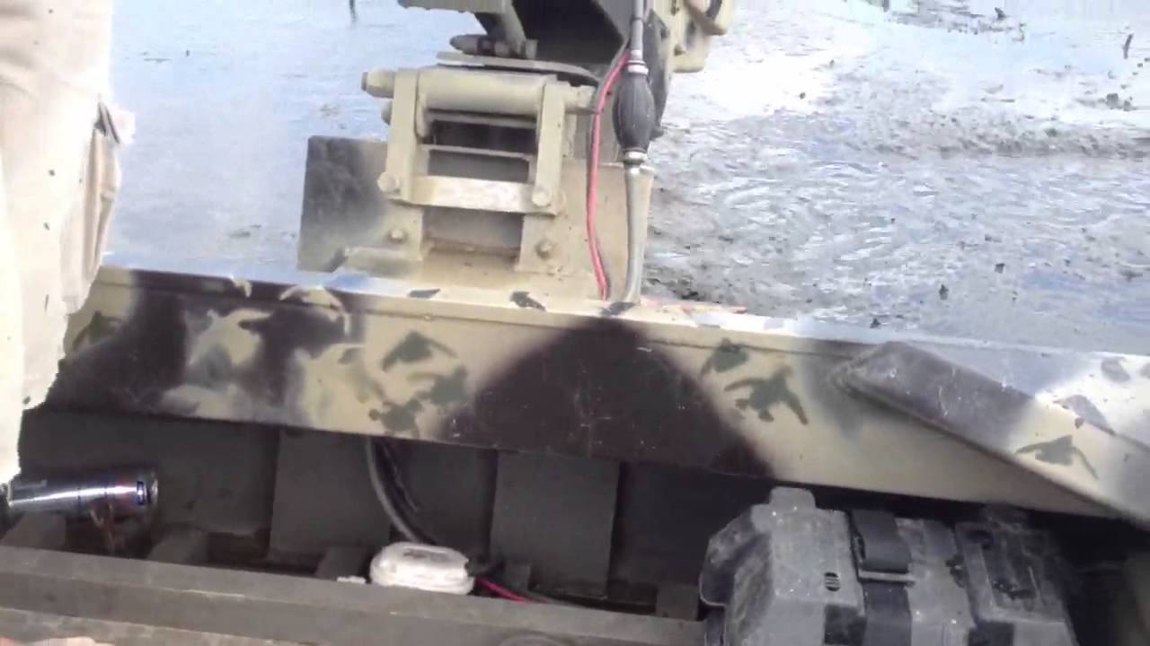 Gator tail mud motor - YouTube