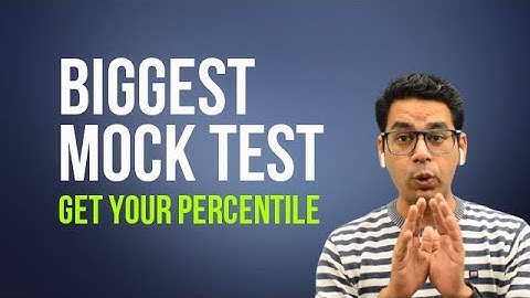 BIGGEST Free Mock Test for IIT JEE Main 2020 | 28th December | Get your Percentile | MathonGo