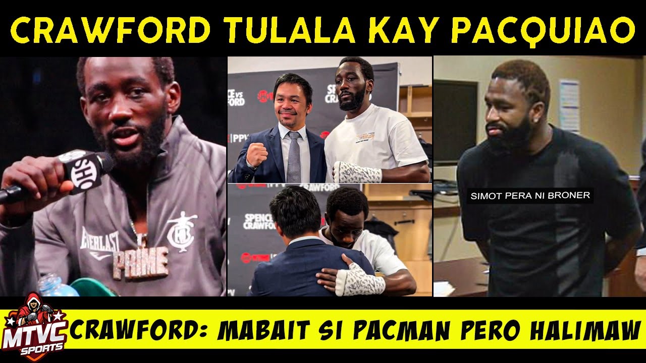PACQUIAO Mabait pero Halimaw! Crawford Sobrang Bilib | Broner Simot ang ...