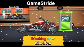 Bike & Car Game Washing repair 😱#games #gamelover  screenshot 2
