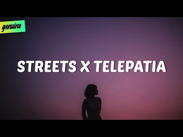 Streets X Telepatia - Doja Cat u0026 Kali Uchis (tiktok mashup) class=