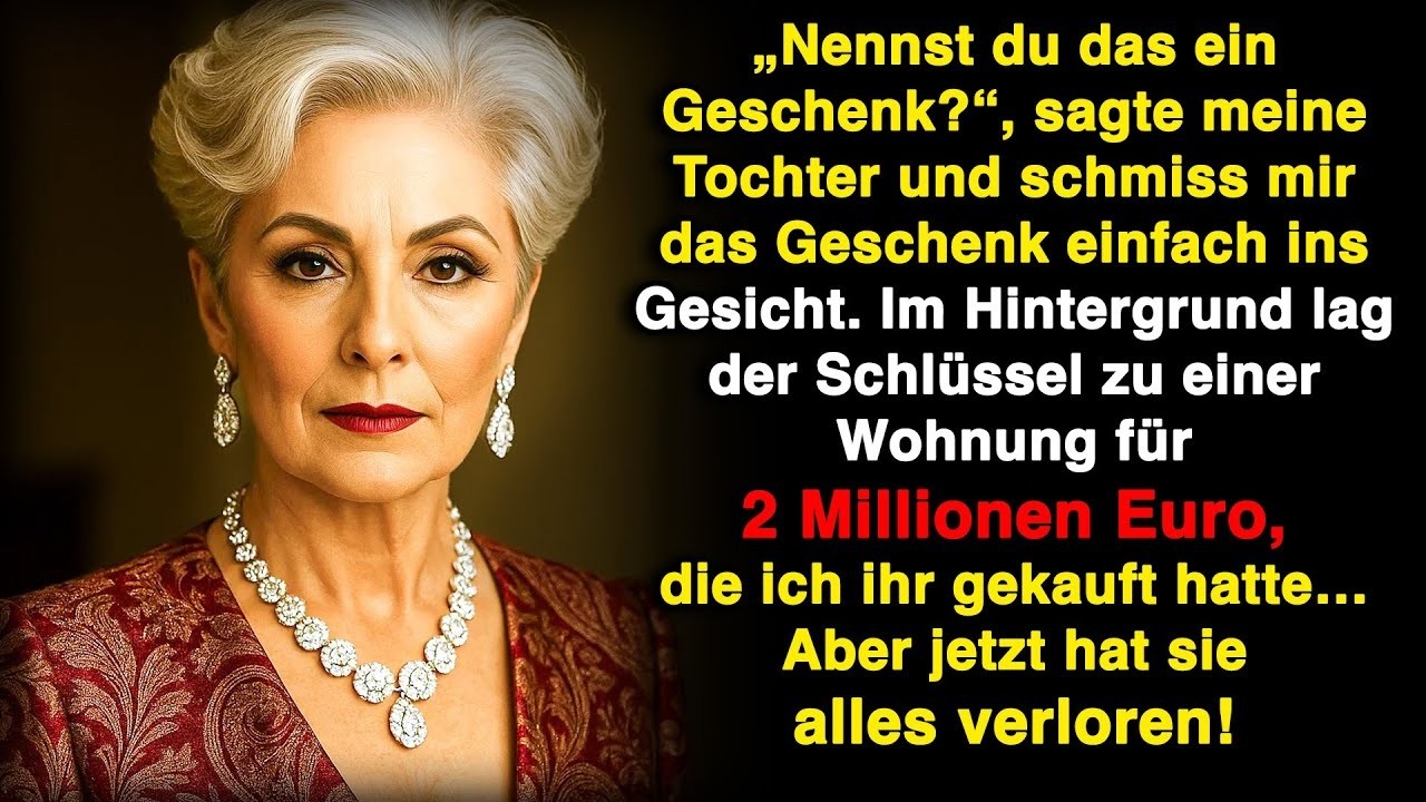 „Du nennst das ein Geschenk “, sagte meine Tochter, ohne zu wissen, dass hinter der Kiste