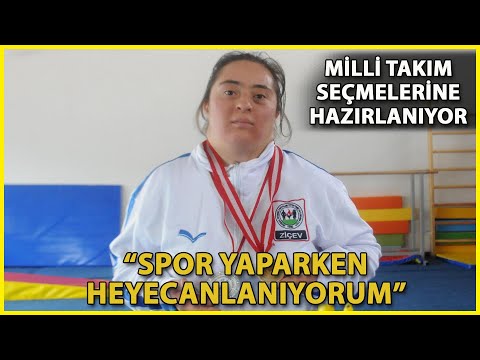 Down Sendromlu Mehtap, Milli Takım Seçmelerine Hazırlanıyor