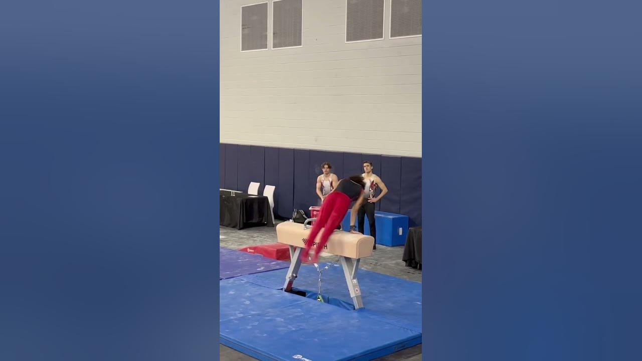 Pommel horse woga invitational YouTube