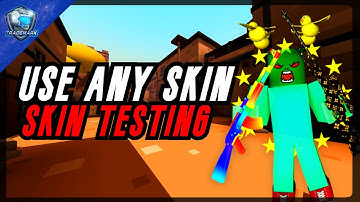 Use any skin in Krunker! | Skin Testing | TradeMark Tutorial
