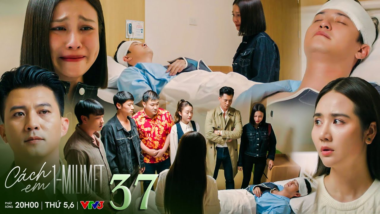 Cách em 1 milimet tập 37 | Tú nức nở vì sợ Bách ra đi giống Quyên, Viễn lo lắng cho Ngân ra mặt