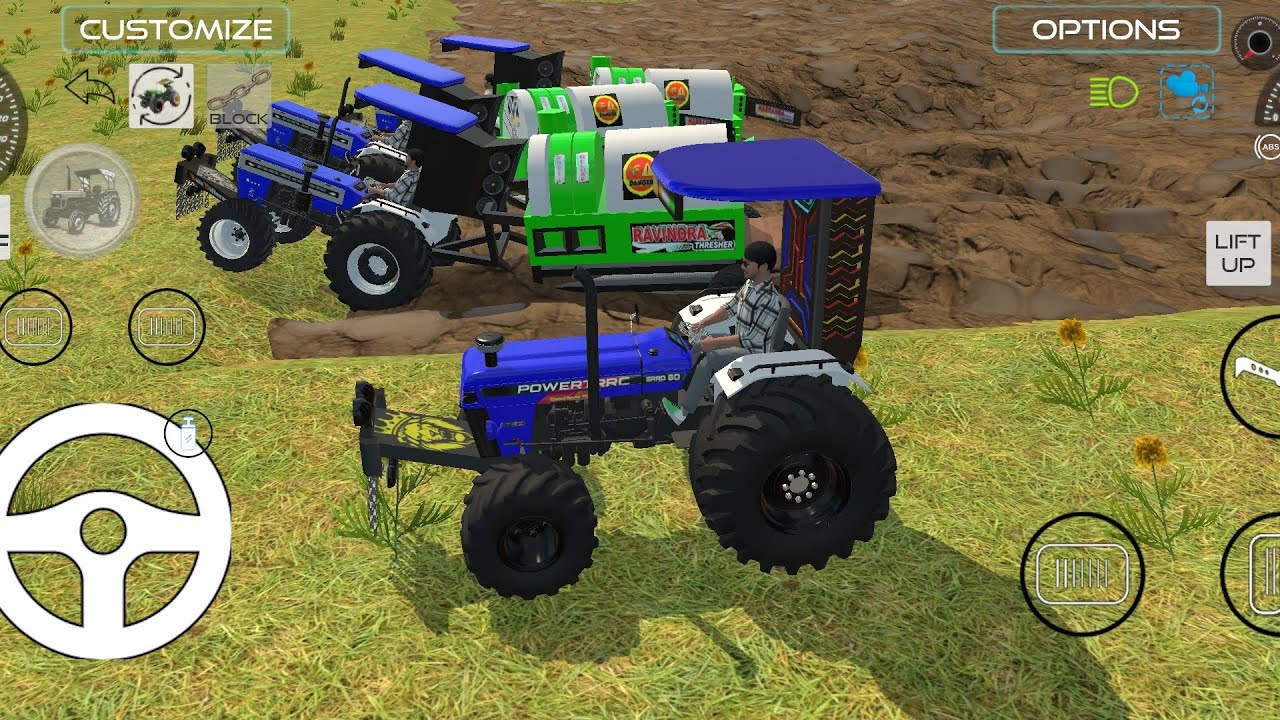 || PAWOR TIRAK AND SWARAJ 744 AND SIMULATOR FARMING GAME 
