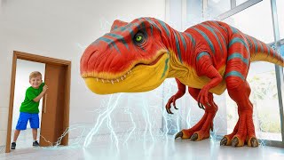 I Dinosauri Giocattolo di Oliver Prendono Vita a Casa! screenshot 3
