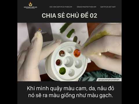 Video Hướng Dẫn Xử Lý Lông Mày Trổ Đỏ, Trổ Xanh - youtube