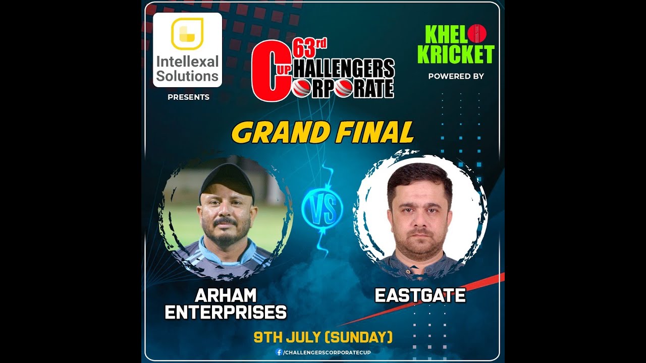 63th Challengers Corporate Cup Grand Final Arham Enterprises vs