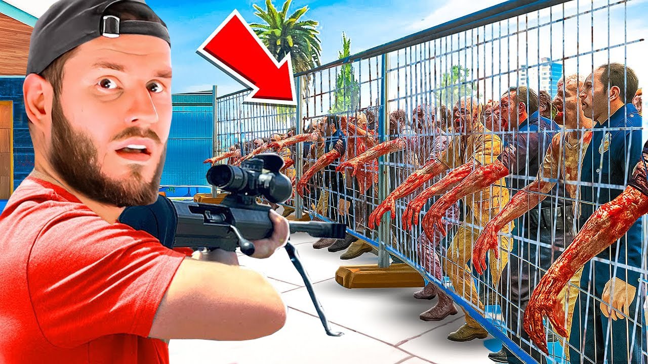 KÖNNEN 4 YOUTUBER die ZOMBIE APOKALYPSE in GTA 5 ÜBERLEBEN?!