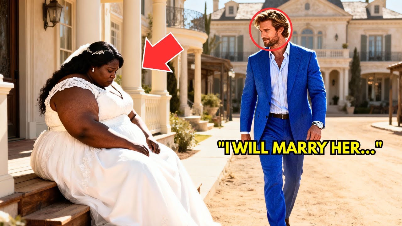 No Man Dared to Marry The Obese Black Woman—Until The Millionaire Said "I Will"