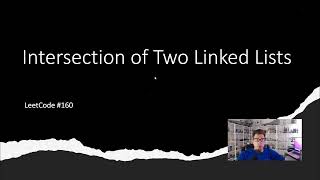 Famous [SOLVED!] Intersection of Two Linked Lists - LeetCode 160 - Java Wealth
