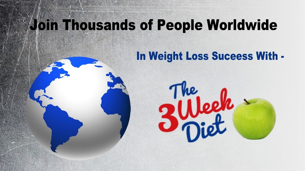 The 3 Week Diet, Brian Flatt's Loss Weight Fast In 3 Weeks System