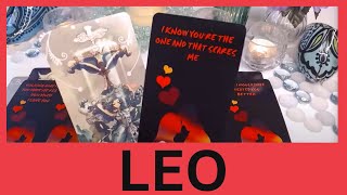 LEO♌ THIS IS INTENSESOMEONE'S AFRAID OF THIS CONNECTION LEO LOVE TAROT