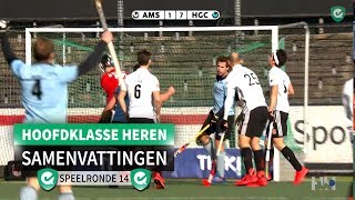 Hoofdklasse Heren: Samenvattingen Speelronde 14