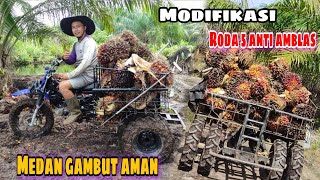 Review Modifikasi Motor Langsir Sawit Muatan 400 Kilogram