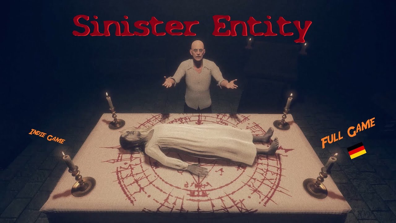 Sinister Entity Full Horror Game mit deutschen Texten. Indy hat vor Mutti Angst.🧟‍♀️​