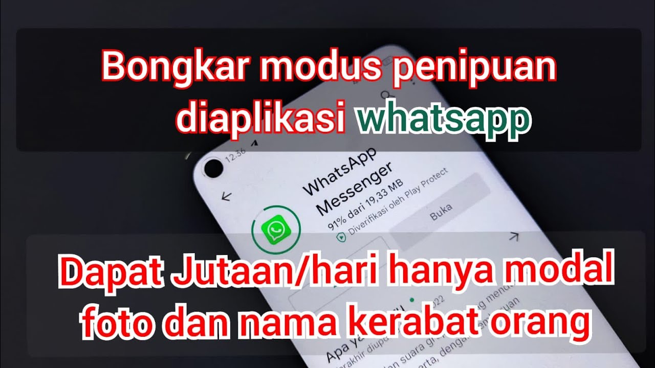 Bongkar Modus Penipuan Whatsapp | penipuan online