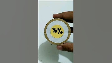 DIY- YoYo | How to make a Yoyo from cardboard |