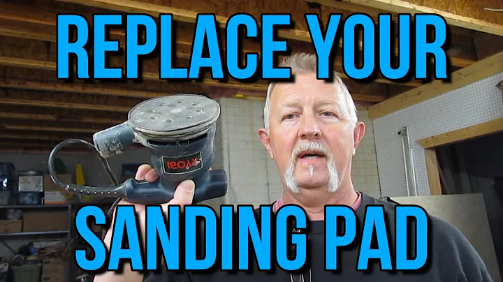 Replace the Sanding Pad on a Random Orbital Sander