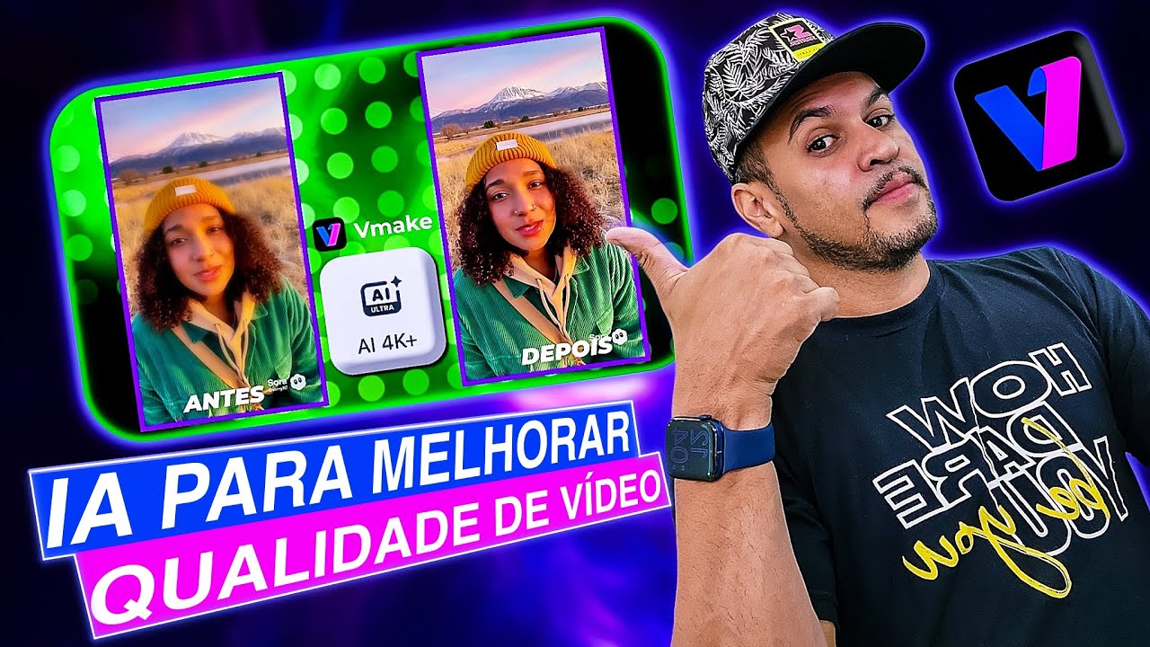 Como CORRIGIR e MELHORAR QUALIDADE de Vídeos Gerados por IA - Vmake ...