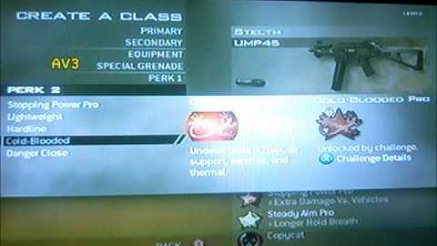 best mw2 stealth class