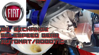 Fiat 500 Automatselespeed - Výměna Oleje V Převodovce. Skvělý A Spolehlivý Když Se Udržuje