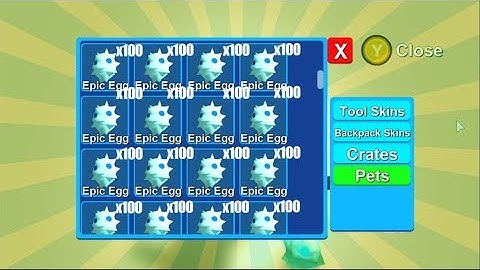 BUYING 100 EPIC EGGS! | Mining Simulator