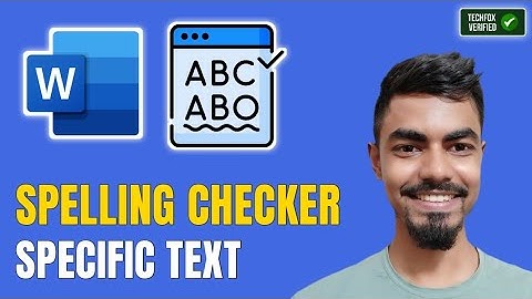How to Disable Spell Check for Specific Text in Microsoft Word (EASY)